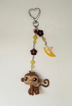 Littlest pet shop keychain