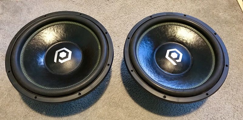 Soundqubed hds2.1 15 inch subs barely used