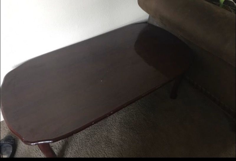 Sofa, love seat, and coffee table for $50. Must go.
