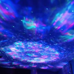 Galaxy Star Projector with Remote Control, Adjustable Brightness, Time Setting - For Bedroom, Gaming, Home Theater Ceiling