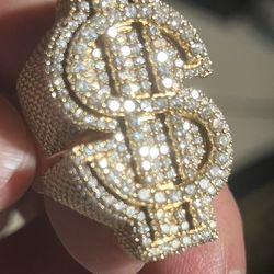 Gold & Diamond Ring Vs1 Diamonds!