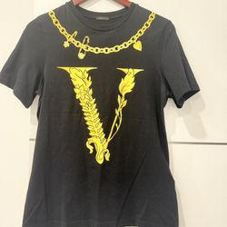 Versace Motif Cotton Tshirt