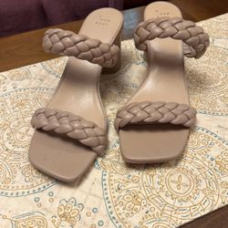 Women’s Basil Wide Width Mule Heels A New Day 12 W 