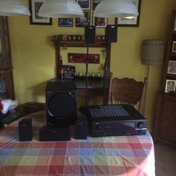 Surround Sony Sound System With Demon Receiver