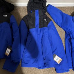 Blue Large North Face 
