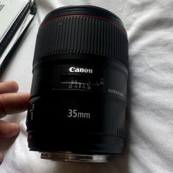 Canon Ef 35mm F1.4 Mkii