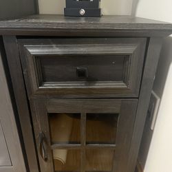 End Table with Charging Station