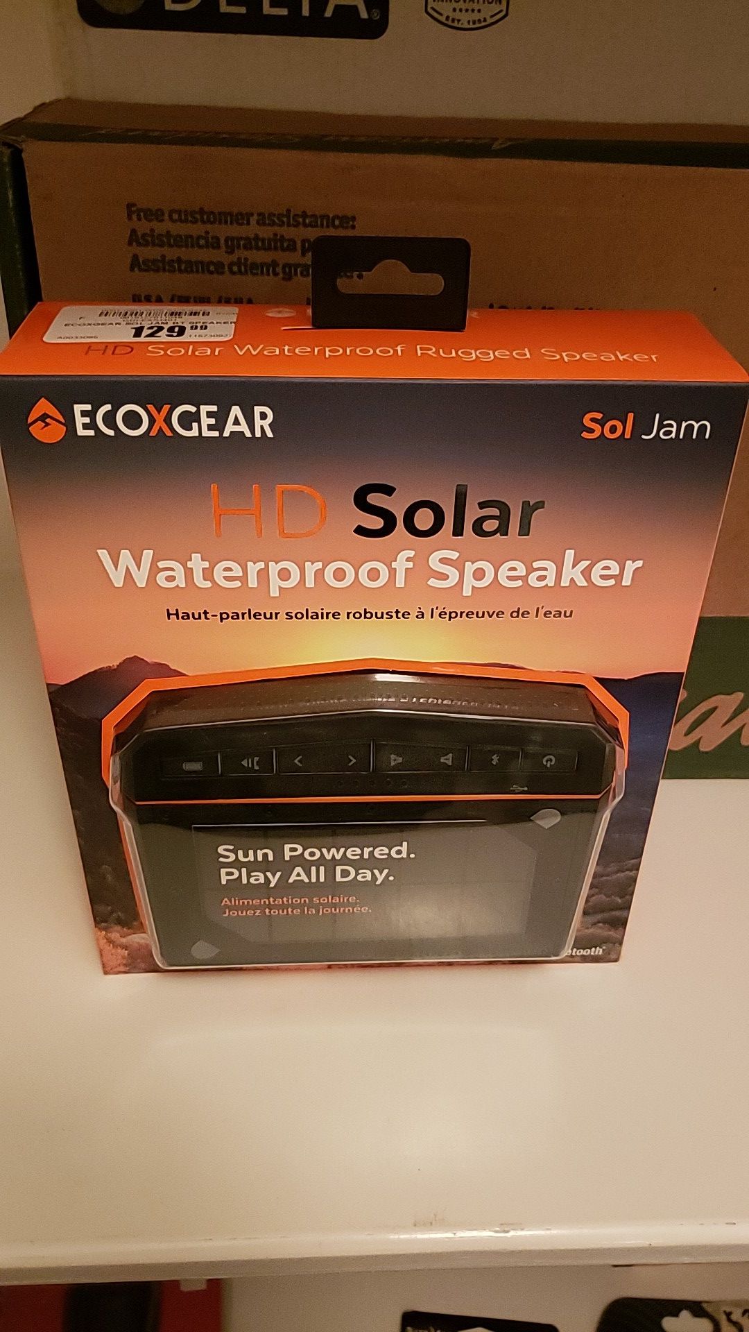 ECOXGEAR HD Solar Waterproof Speaker