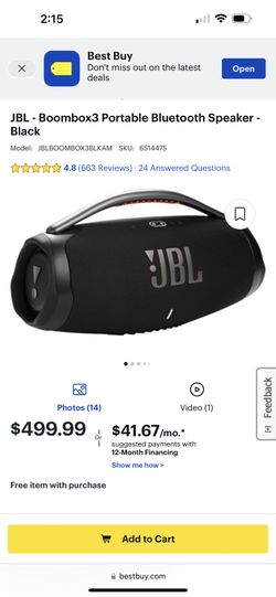 Jbl Boombox 3