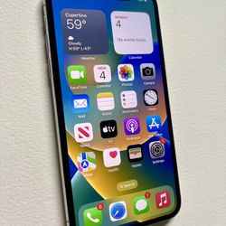 iPhone X Unlocked 64gb Silver