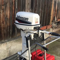 1998 Johnson25 Hp Elc. Start 2strok