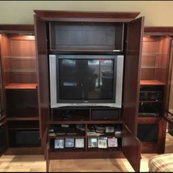 Large Ethan Allen Entertainment Center