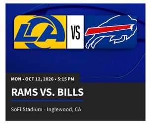 Rams vs Bills