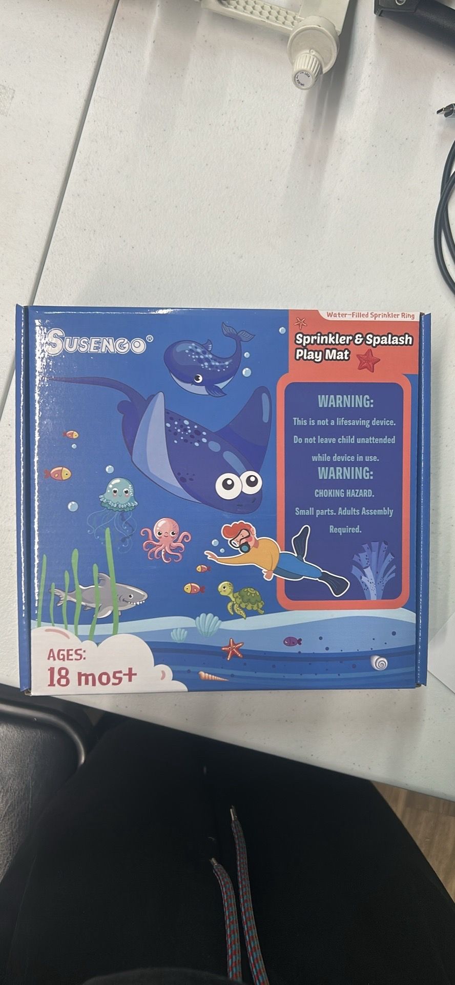 Brand New Splash Pad Ocean Design