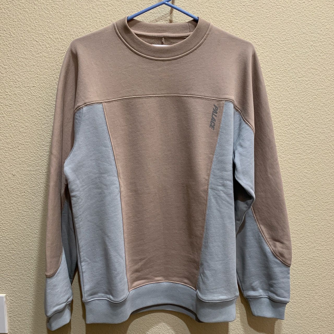 Palace F Lock Panel Crewneck Sweater Men