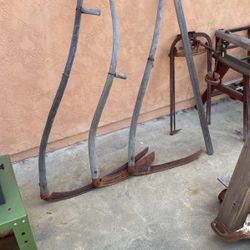 Sythe. Farm Yard Art