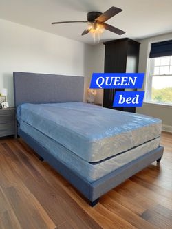 Queen Bed With Mattress