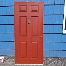 Vinyl Door 36x77 Swings left