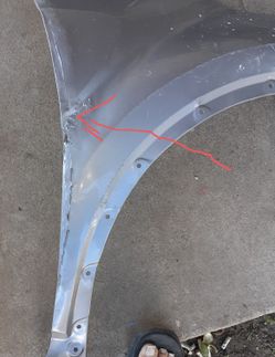 2018-2022 Toyota C-HR pass/side OEM fender