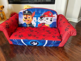 paw patrol flip open sofa chair