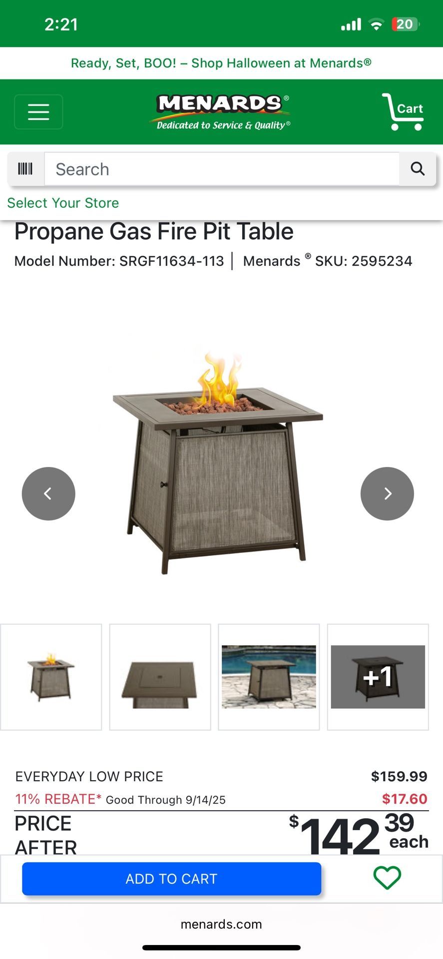 Fire Table