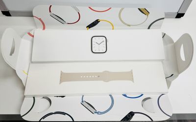 Apple Watch 7 41MM WIFI Starlight Aluminum 