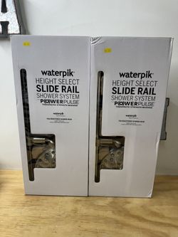 WATERPIK HEIGHT SELECT SLIDE RAIL SHOWER SYSTEM