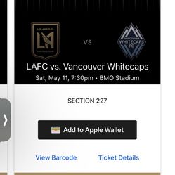 Lafc Vs Vancouver Whitecaps 