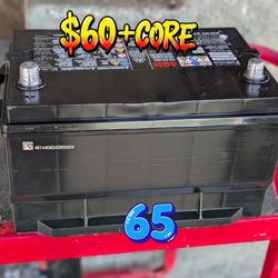AGM Car Battery Group Size 65