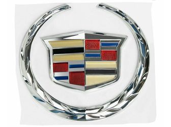 Cadillac Front Grille 6 Inch Emblem Hood Badge
