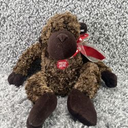 Gorilla Heart Plush You Dan Dee 