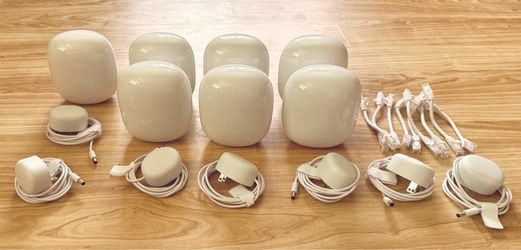 7 Google Nest WiFi Pro 6e Mesh Routers