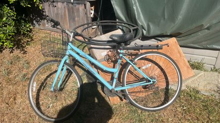 🔥Road Master "Adventures" bike light blue women's mountain bicycle