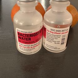 Bacteriostatic Water- B.A.C. Hospira 