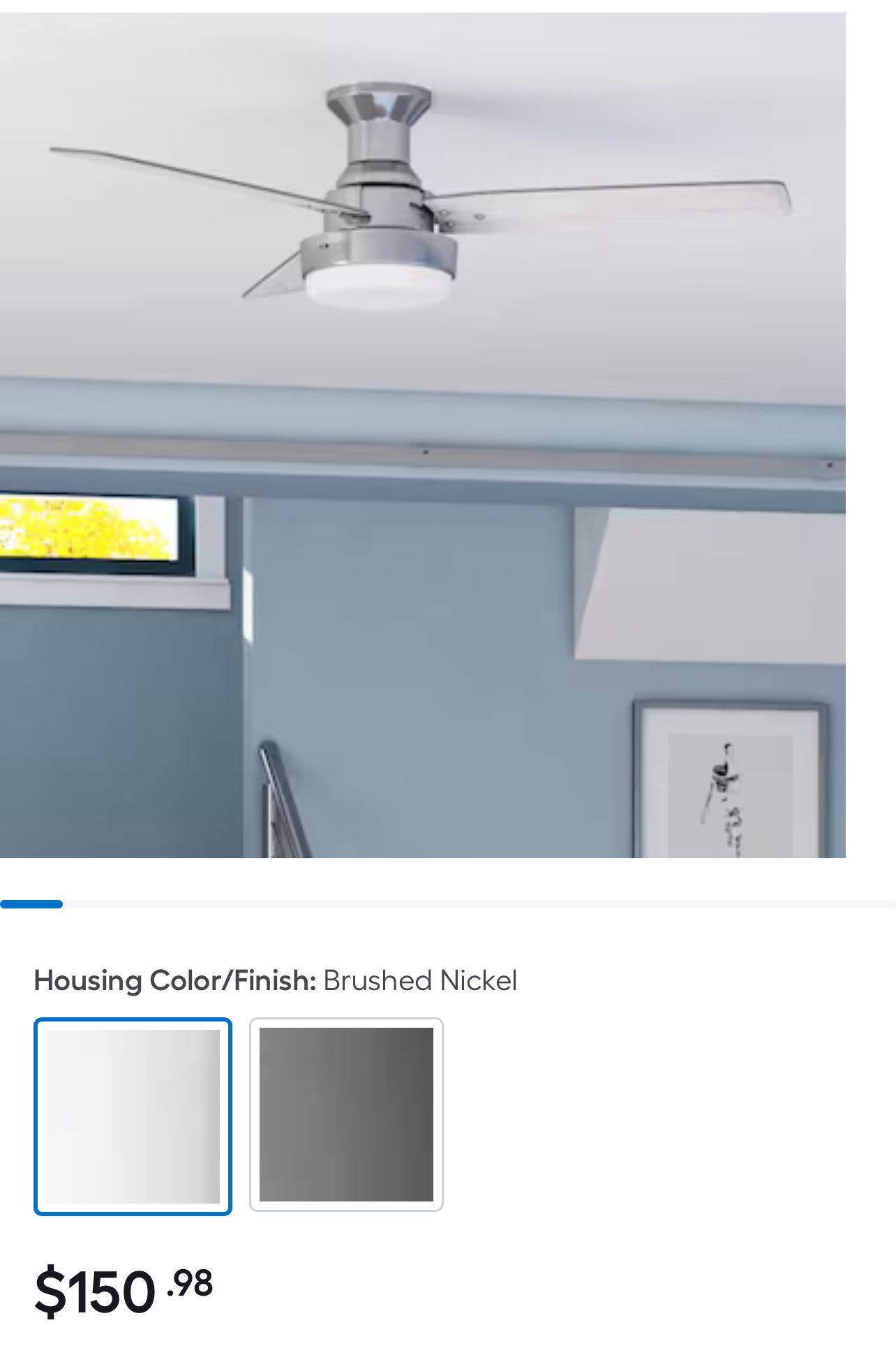 Harbor Breeze Ceiling Fan Flush Mount
