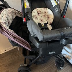 Stroller  Car Seat And Base 