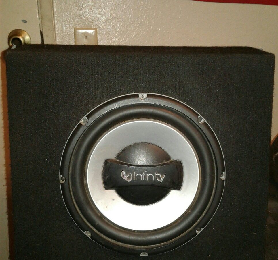 INFINITY 10inch SUBWOOFER