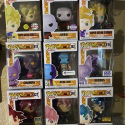 Dragonball Funko Pops