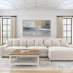 ✨REVERSIBLE SAND SECTIONAL