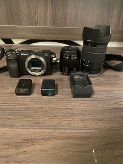 Sony A6400 + 2 Lens