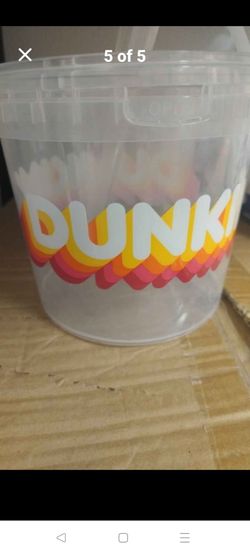 Dunkin donuts bucket limited time