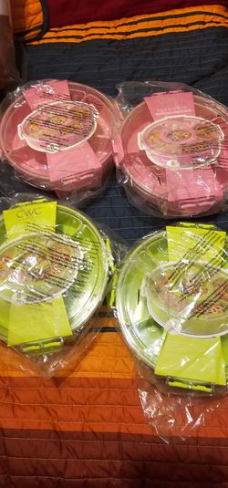 Rotating Snack Box Containers – Lot of 4