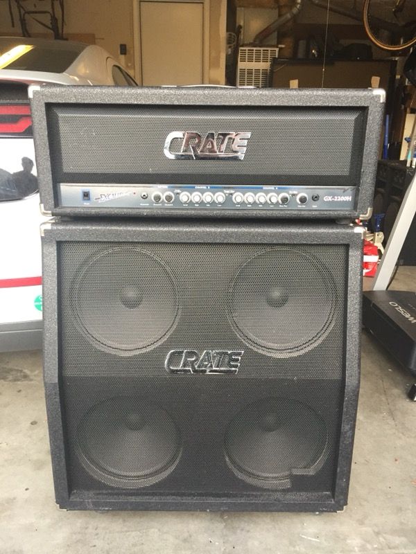 Crate Excalibur Half Stack amp GX 2200H