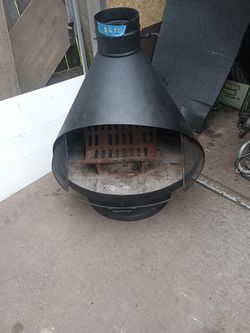 Retro fireplace