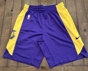 Los Angeles Lakers Nike Standard Issue Dri-FIT Practice Shorts Men's Size M  