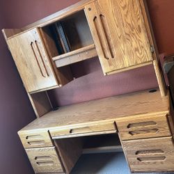Wooden Office Desk 