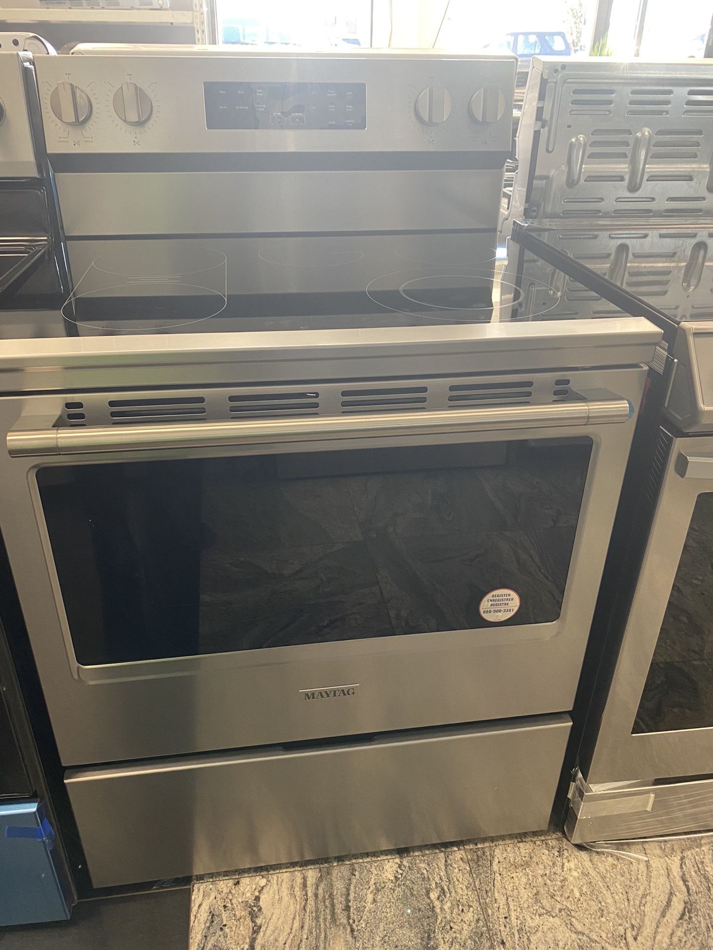 Stainless Steel Electric Range