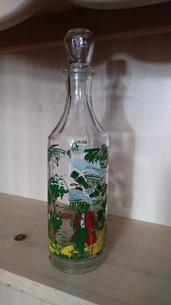 Vintage Liquor Bottle
