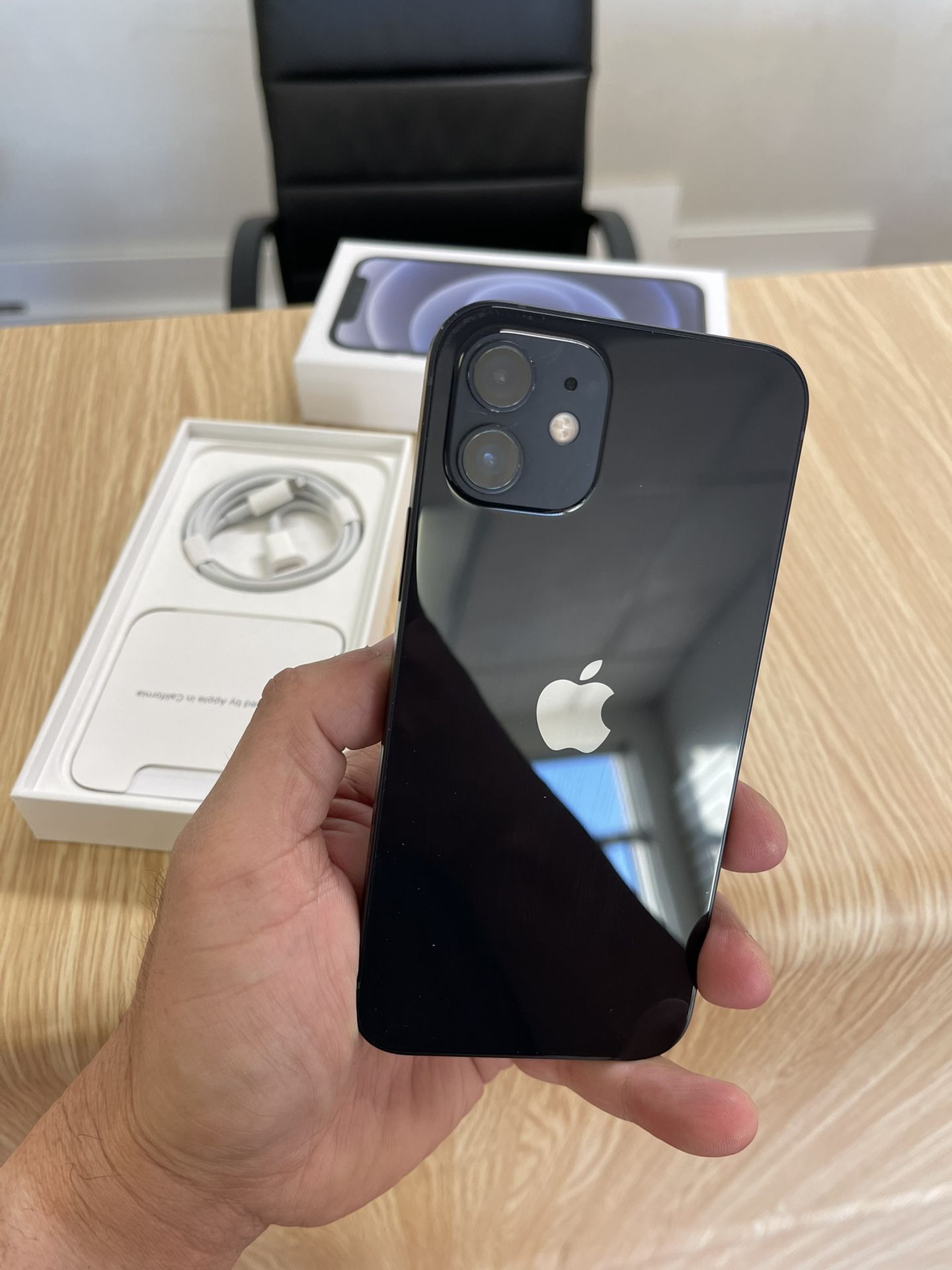 iPhone 12 Black Unlocked For Any Carriers 64gb ( Liberado )