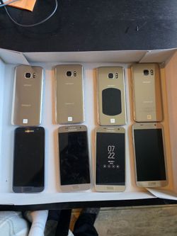 Unlocked samsung galaxy s7 and chargers